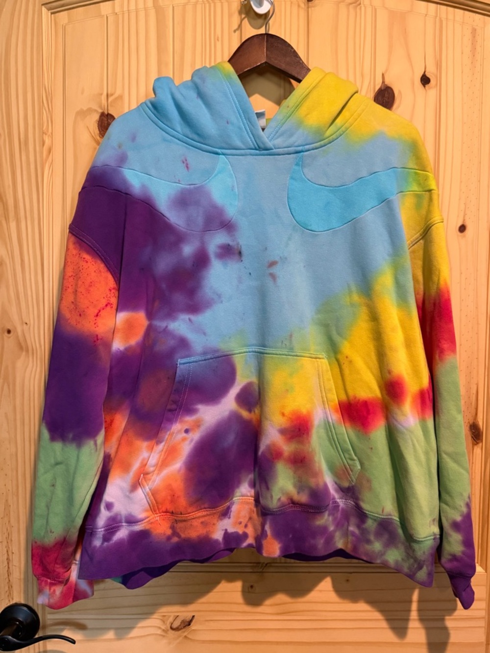 Nike Tie Dye Cropped Hoodie Women’s Size 1X